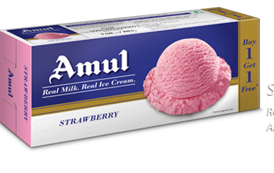Strawberry Amul 750ml (1 pieces)